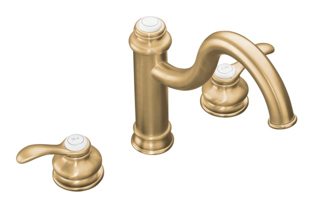 Kohler K-12230 Fairfax(R) high spout kitchen sink faucet with lever handles