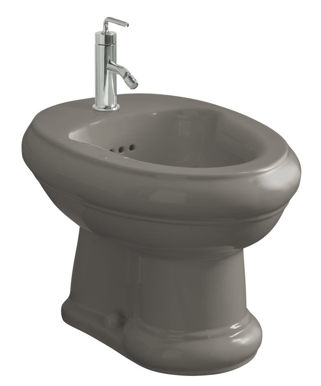 Kohler K-4833 Revival(R) bidet with single-hole faucet drilling