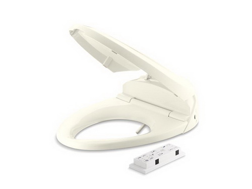 Kohler K-4709 C3(TM)-200 elongated toilet seat with bidet functionality and in-line heater