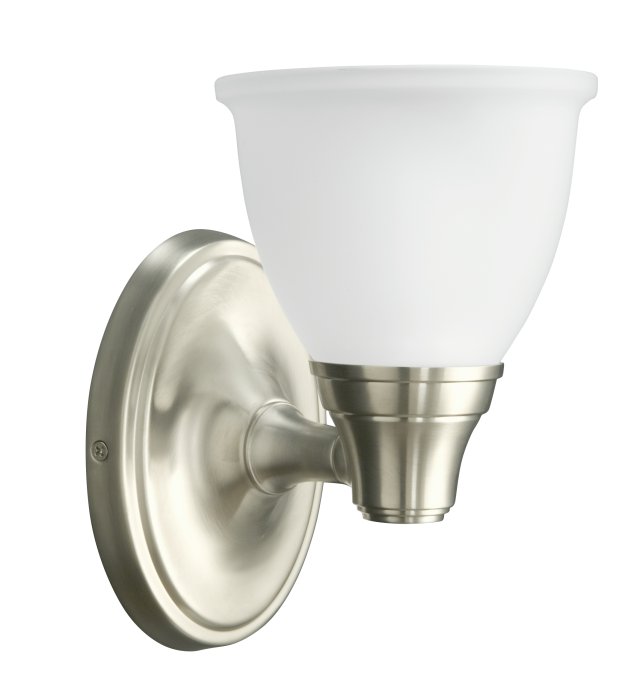 Kohler K-11365-BN; ; transitional single wall sconce for forte(R) faucet line; in Vibrant Brushed Nickel   K-11365-BN; 11365-BN; 1043377-BN