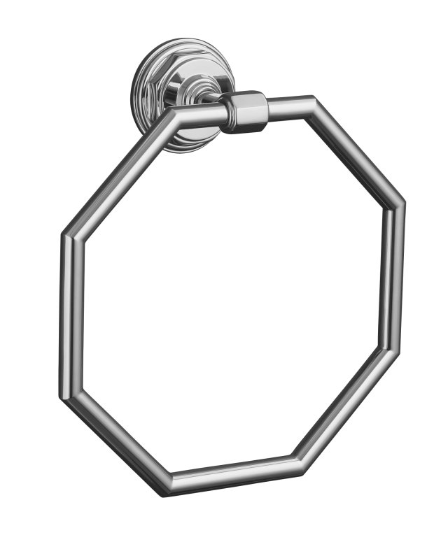 Kohler K-13112 Pinstripe(R) towel ring