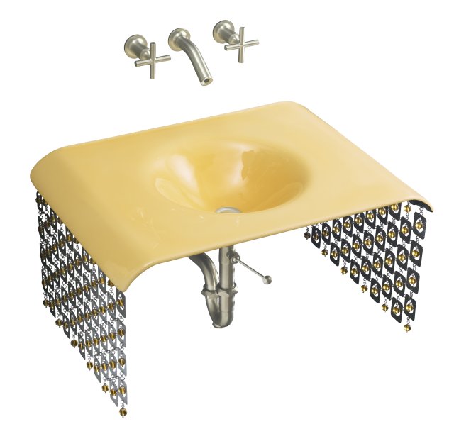 Kohler K-14292 Moxie(TM) wall-mount lavatory