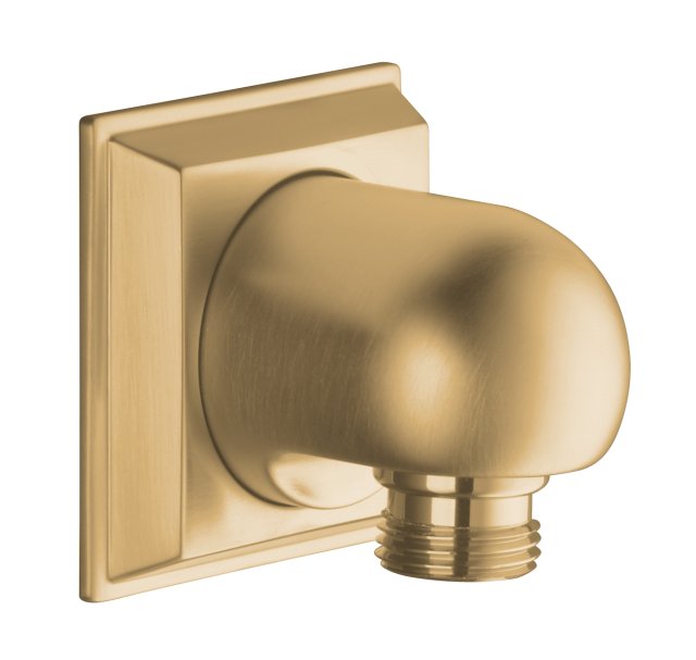 Kohler K-427-BV; Memoirs (R) wall-mount supply elbow; in Vibrant Brushed Bronze