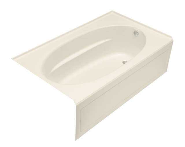 Kohler K-1114P-GRA Windward(TM) 6' BubbleMassage(TM) bath with integral apron and right-hand drain CSA