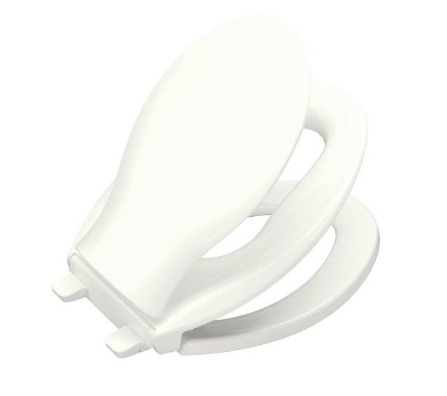 Kohler K-4732-0; Transitions (R); elongated toilet seats quiet-close with grip-tight; in White   K-4732-0; 4732-0; 1056345-0