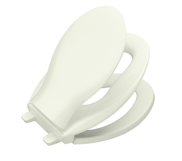 Kohler K-4732-NG; Transitions (R) Quiet-Close (TM) toilet seats with Quick-Release (TM) functionality; in Tea Green; Discontinued Product