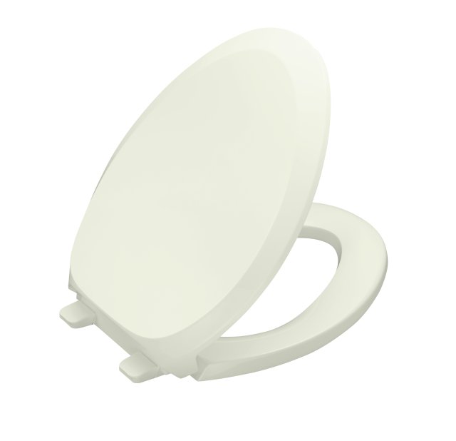 Kohler K-4713-NG; French Curve (R) Quiet-Close (TM) elongated toilet seats; in Tea Green; Discontinued Product