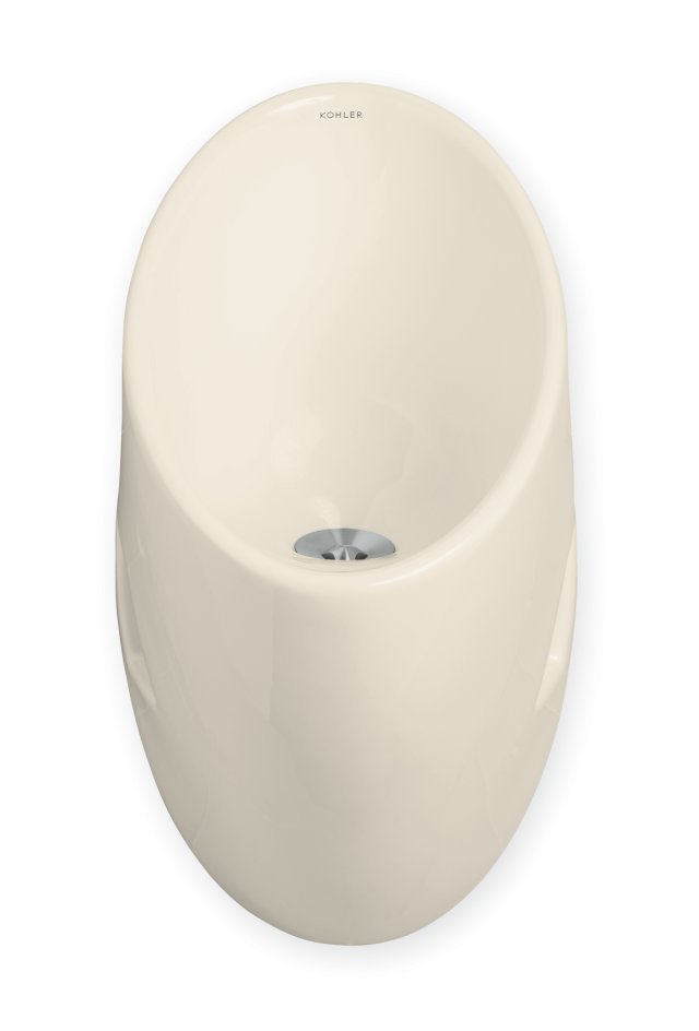 Kohler K-4917-47; Steward (R) S waterless urinal; in Almond; Discontinued Product