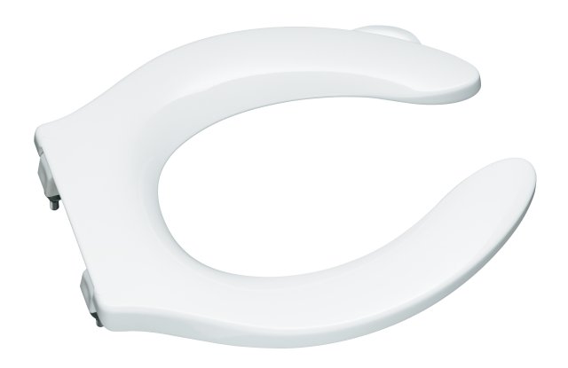 Kohler K-4731-GC Stronghold(TM) elongated toilet seat with Quiet-Close(TM) check hinge