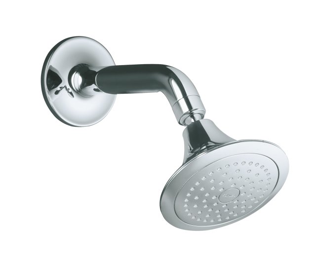 Kohler K-18493 Symbol(TM) single-function showerhead with arm and flange