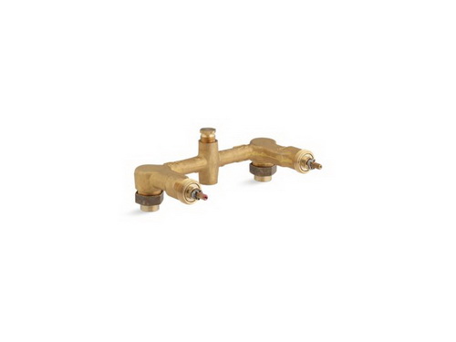 Kohler K-302-K Ceramic wall-mount two-handle valve system