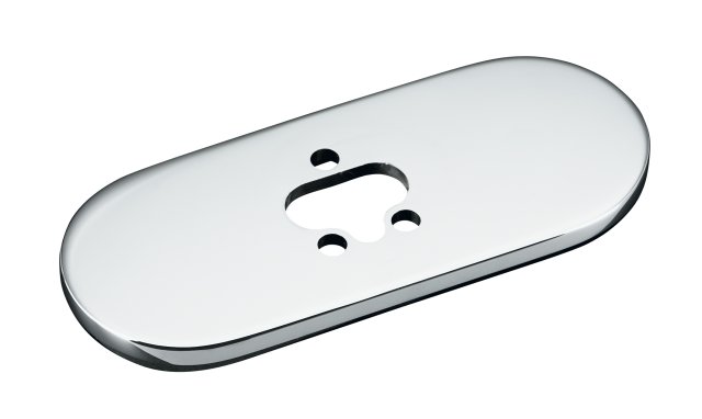 Kohler K-10980 4"" escutcheon plate for Touchless(TM) faucets