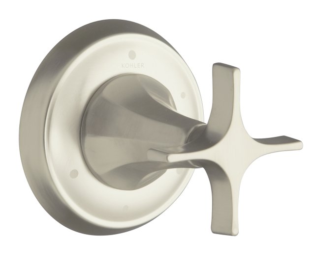 Kohler K-T10429-3C Memoirs(R) transfer valve trim with Classic design and cross handle valve not included