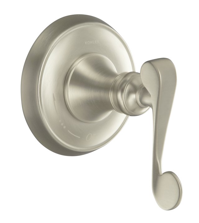 Kohler K-T16177-4 Revival(TM) volume control valve trim with scroll lever handle valve not included