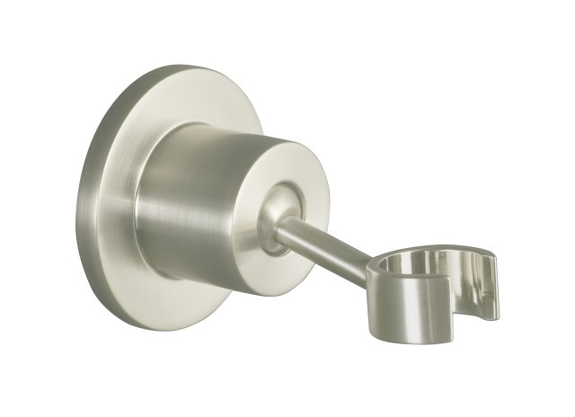 Kohler K-975-BN; Stillness (R) adjustable wall-mount bracket; in Vibrant Brushed Nickel