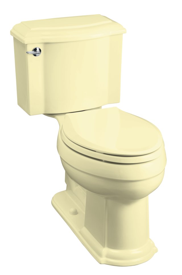 Kohler K-3503 Devonshire(R) Comfort Height(TM) two-piece elongated toilet less seat