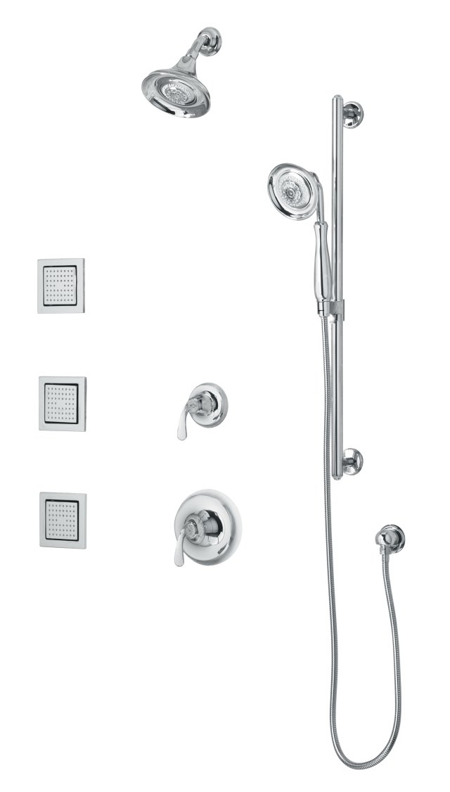 Kohler K-10857-4 Forte(R) Luxury performance showering package