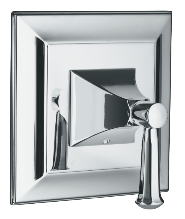 KOHLER Memoirs 2-Handle Stately Thermostatic Valve Trim Kit in Polished Chrome (Valve Not Included)