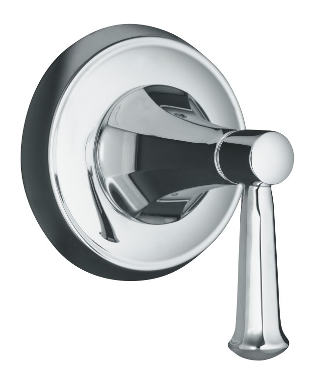 Kohler K-T10429-4C Memoirs(R) transfer valve trim with Classic design and lever handle valve not included
