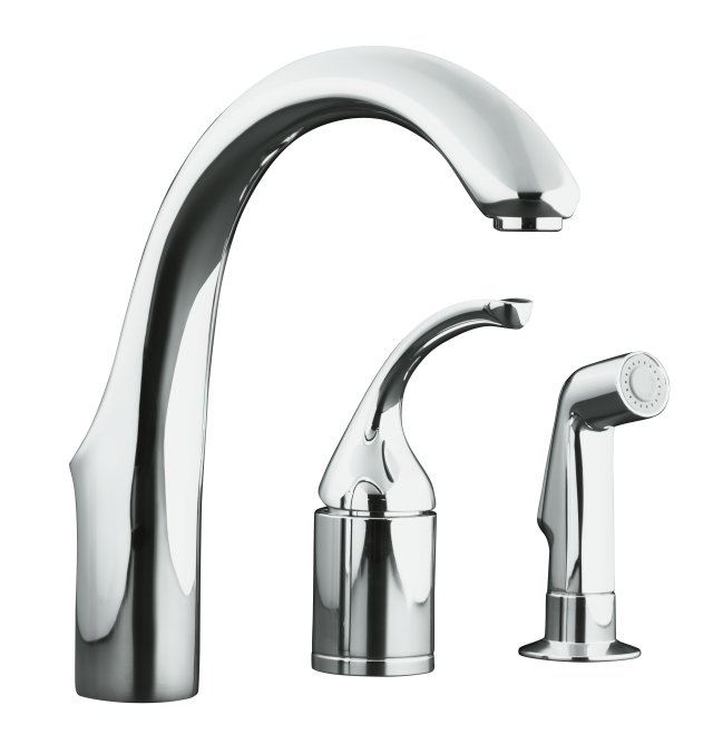 Kohler K-10441 Forte(R) entertainment remote valve sink faucet with sidespray