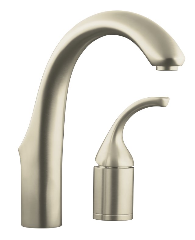 Kohler K-10443-BN; Forte (R) entertainment kitchen sink faucet less sidespray; in Vibrant Brushed Nickel; Discontinued Product