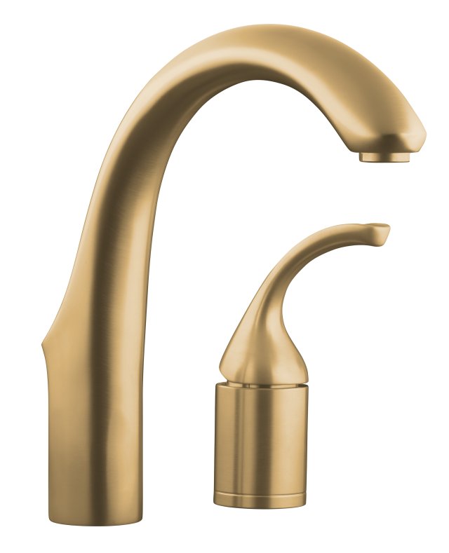 Kohler K-10443-BV; Forte (R) entertainment kitchen sink faucet less sidespray; in Vibrant Brushed Bronze; Discontinued Product