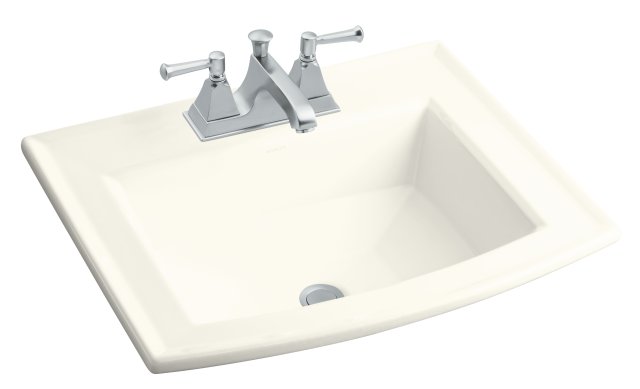 Kohler K-2356-4-58; Archer (TM) self-rimming lavatory with 4" centers; in Thunder Grey