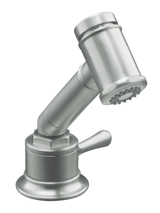 Kohler K-7344-4 HiRise(TM) stainless independent sidespray with valve