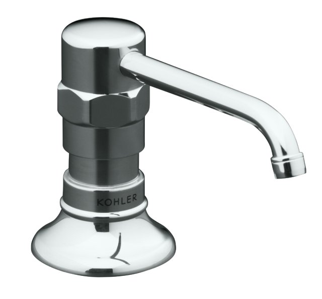 Kohler K-7346 HiRise(TM) stainless soap/lotion dispenser