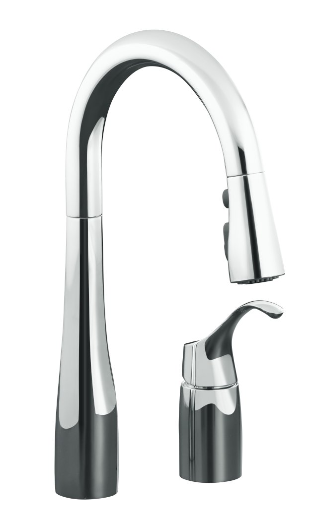 Kohler K-649 Simplice(TM) pull-down secondary sink faucet