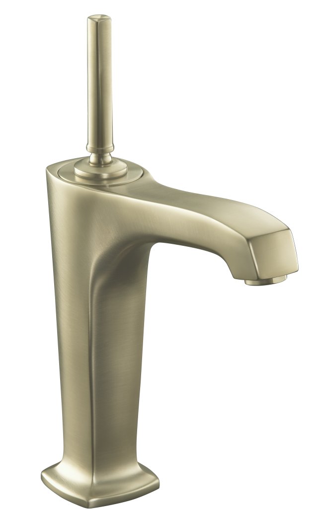 Kohler K-16231-4 Margaux(TM) Tall single-control lavatory faucet with 6-3/8"" spout and lever handle