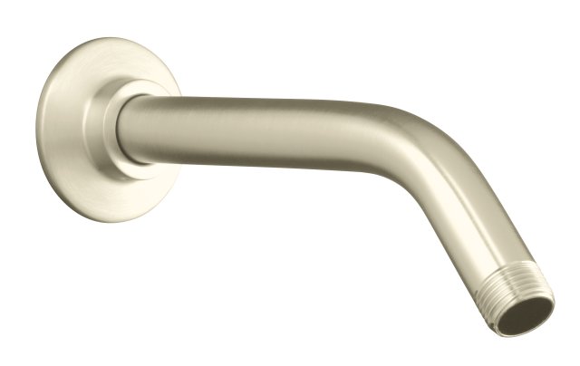 Kohler K-7397-BN; Showerarm and flange 7-1/2 long; in Vibrant Brushed Nickel