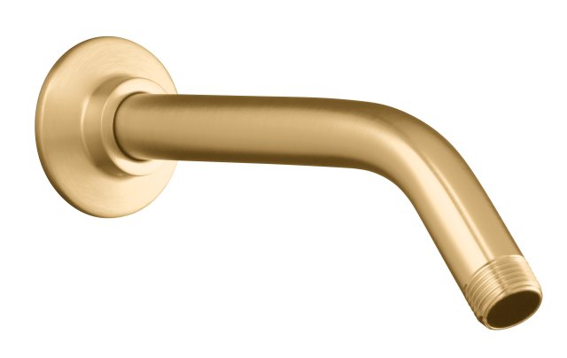 Kohler K-7397-BV; Showerarm and flange 7-1/2 long; in Vibrant Brushed Bronze