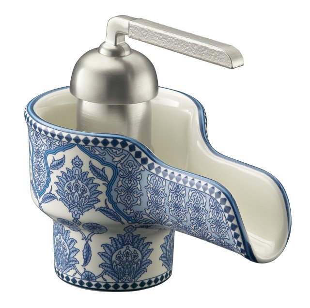 Kohler K-11000-BU-96; Marrakesh (TM) design on Bol (R) faucet; in Biscuit; Discontinued Product