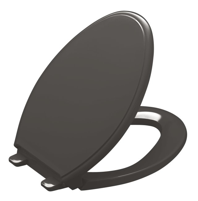 Kohler K-4733-58; Glenbury (TM); elongated toilet seats quiet-close with grip-tight; in Thunder Grey   K-4733-58; 4733-58; 1062810-58