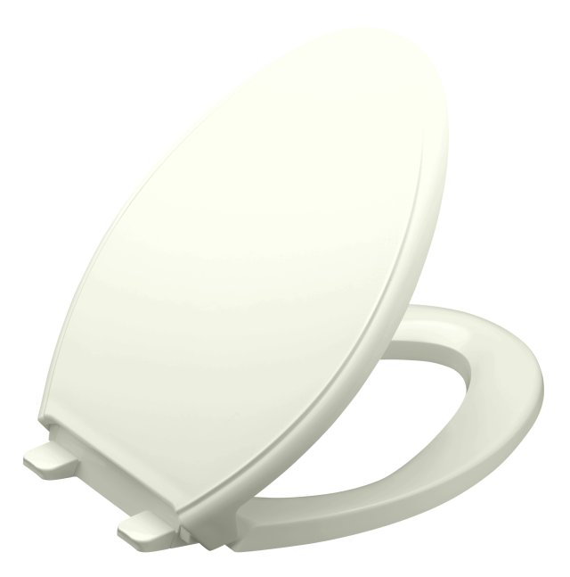 Kohler K-4733-NG; Glenbury (TM) Quiet-Close (TM) elongated toilet seats with Quick-Release (TM) functionality; in Tea Green; Discontinued Product