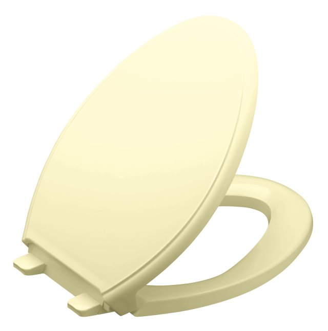 Kohler K-4733-Y2; Glenbury (TM) Quiet-Close (TM) elongated toilet seats with Quick-Release (TM) functionality; in Sunlight; Discontinued Product