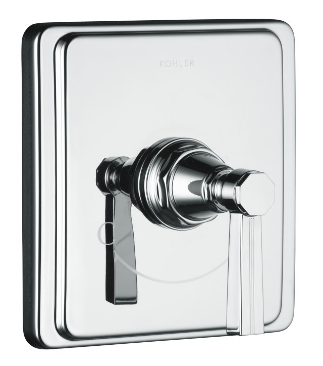Kohler K-T13173-4B Pinstripe(R) thermostatic valve trim valve not included