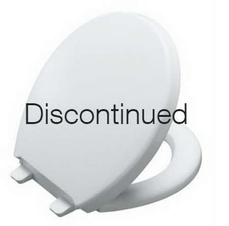 Kohler K-4764 Zofa(TM) Quiet-Close(TM) round-front toilet seat with Quick-Release(TM) functionality
