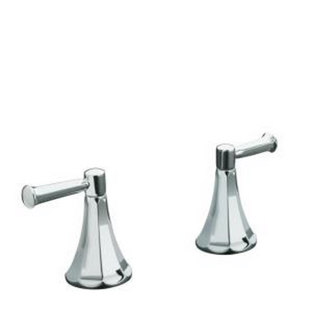 Kohler K-T467-4C Memoirs(R) bath- or deck-mount high-flow bath valve trim with Classic design and lever handles valve not included