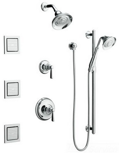 Kohler K-10858-4 Bancroft(R) Luxury performance showering package