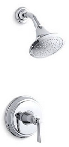 Kohler K-T11078-4-CP; Archer (TM)shower faucet trim with leverhandle valve not included; inPolished Chrome; Discontinued Product