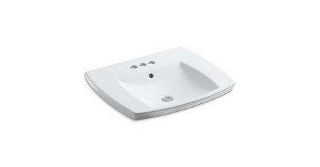 Kohler K-2381-1-52; Kelston (TM) self-rimming lavatory with single-hole faucet drilling; in Navy; Discontinued Product