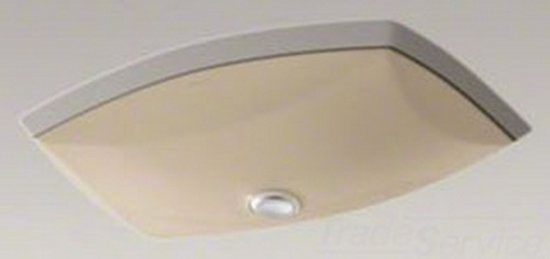 Kohler K-2382-33; Kelston (TM) undercounter lavatory; in Mexican Sand; Discontinued Product