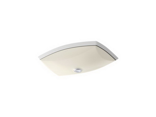 Kohler K-2382-47; Kelston (TM) undercounter lavatory; in Almond; Discontinued Product