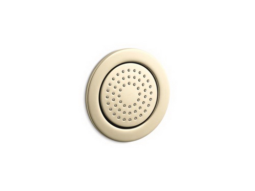 Kohler K-8014-AF; WaterTile (R) Round 54-nozzle bodyspray; in Vibrant French Gold
