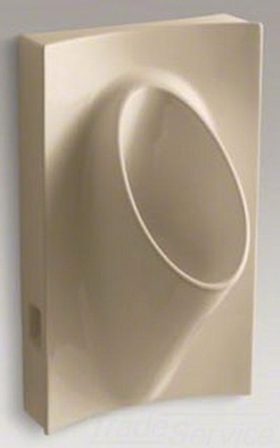 Kohler K-4919-33; Steward (R) L waterless urinal; in Mexican Sand; Discontinued Product