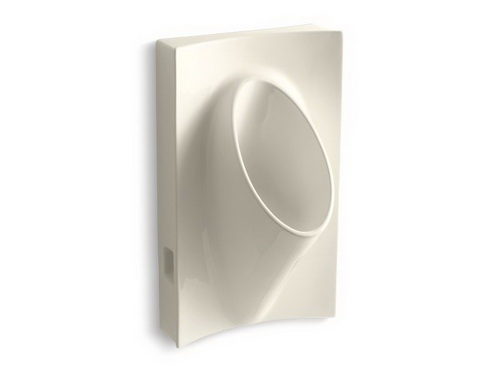 Kohler K-4919-47; Steward (R) L waterless urinal; in Almond; Discontinued Product