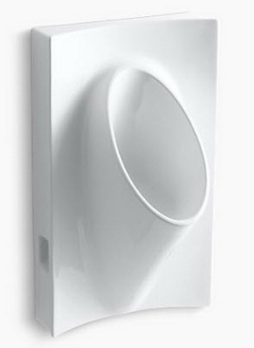 Kohler K-4919-95 Steward(TM) L waterless urinal  Ice Grey; Discontinued Product