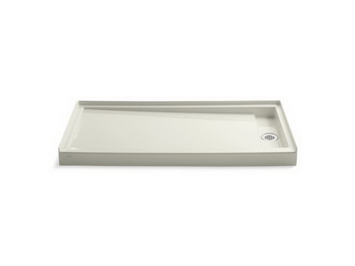 Kohler K-9948 Groove(TM) acrylic receptor 60"" x 32"" right-hand drain